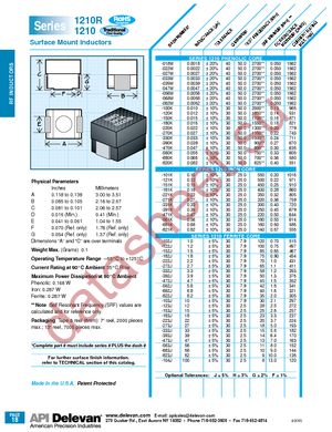 1210-018M datasheet  